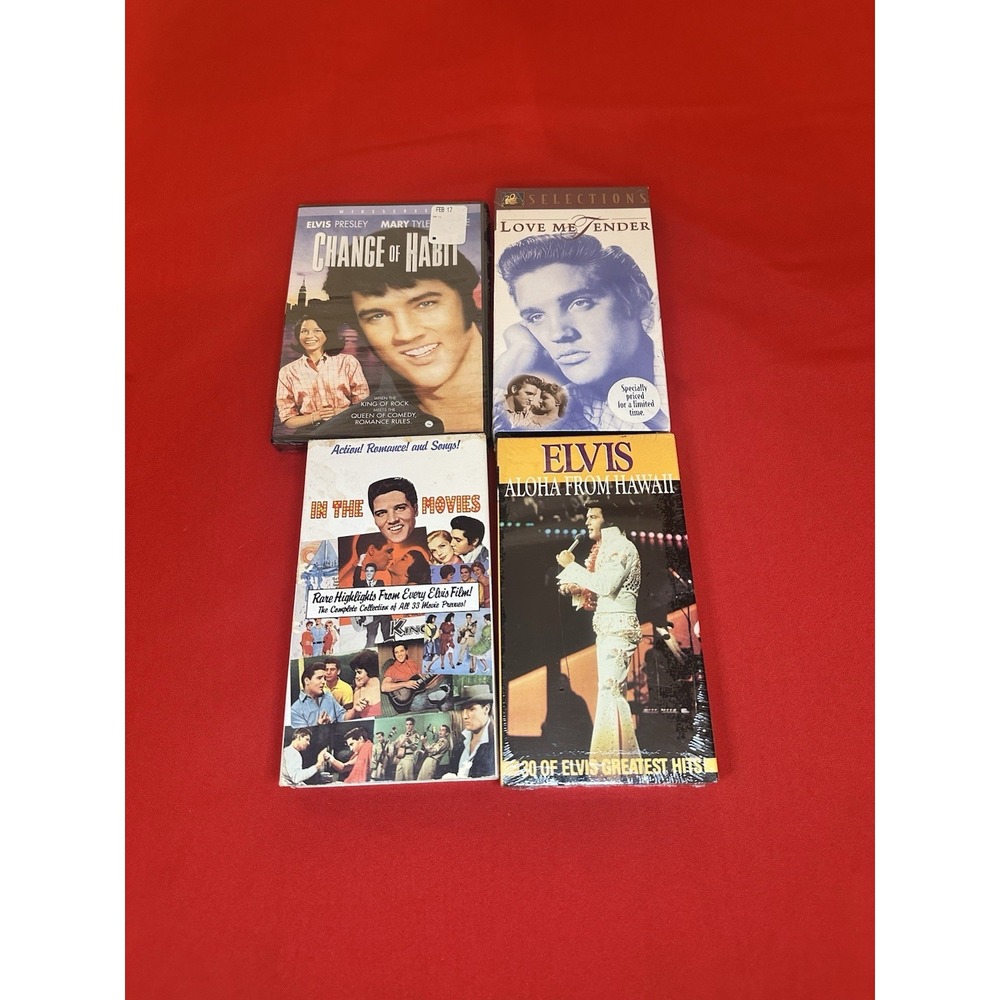 Elvis Presley Moves Three VHS One DVD